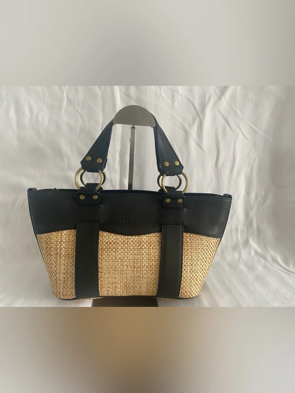 CHLOE Woven Handbag - Picture 1 of 16